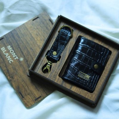 نیم ست چرم MONT BLANC